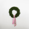 Pink Rose Garden Wreath Sash w/ Check Back