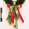 Festive Cheer Ribbon Bow and Sash