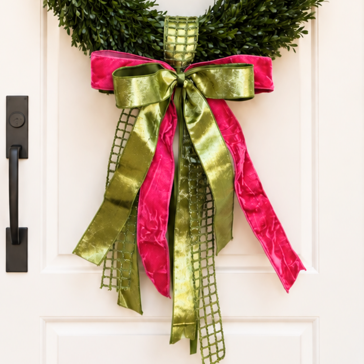 Festive Cheer Ribbon Bow and Sash
