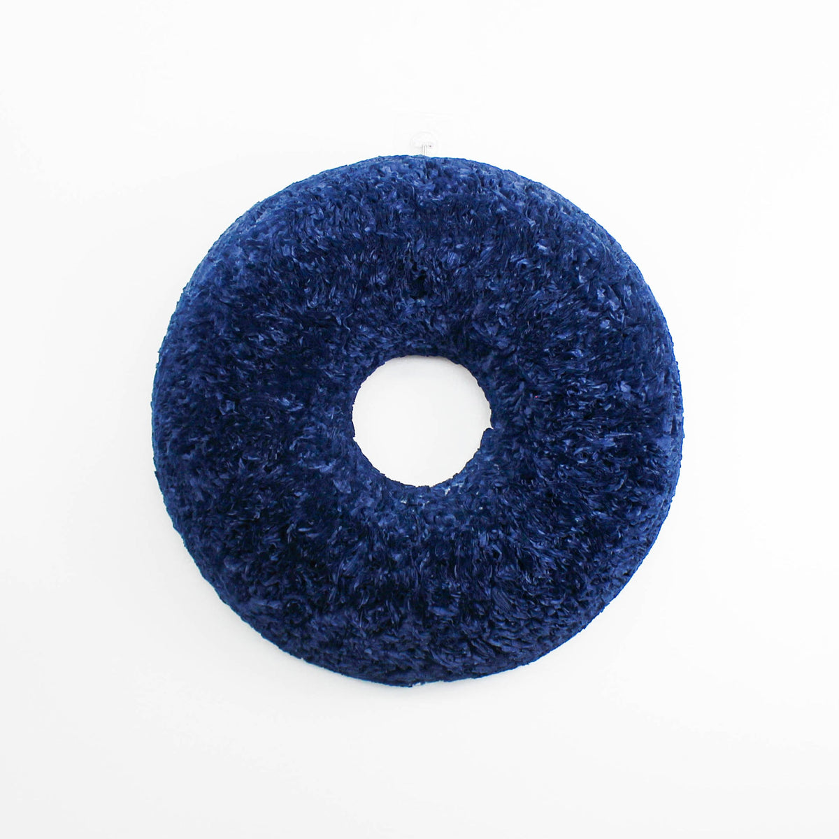 Navy-Blue Coffee Filter Wreath