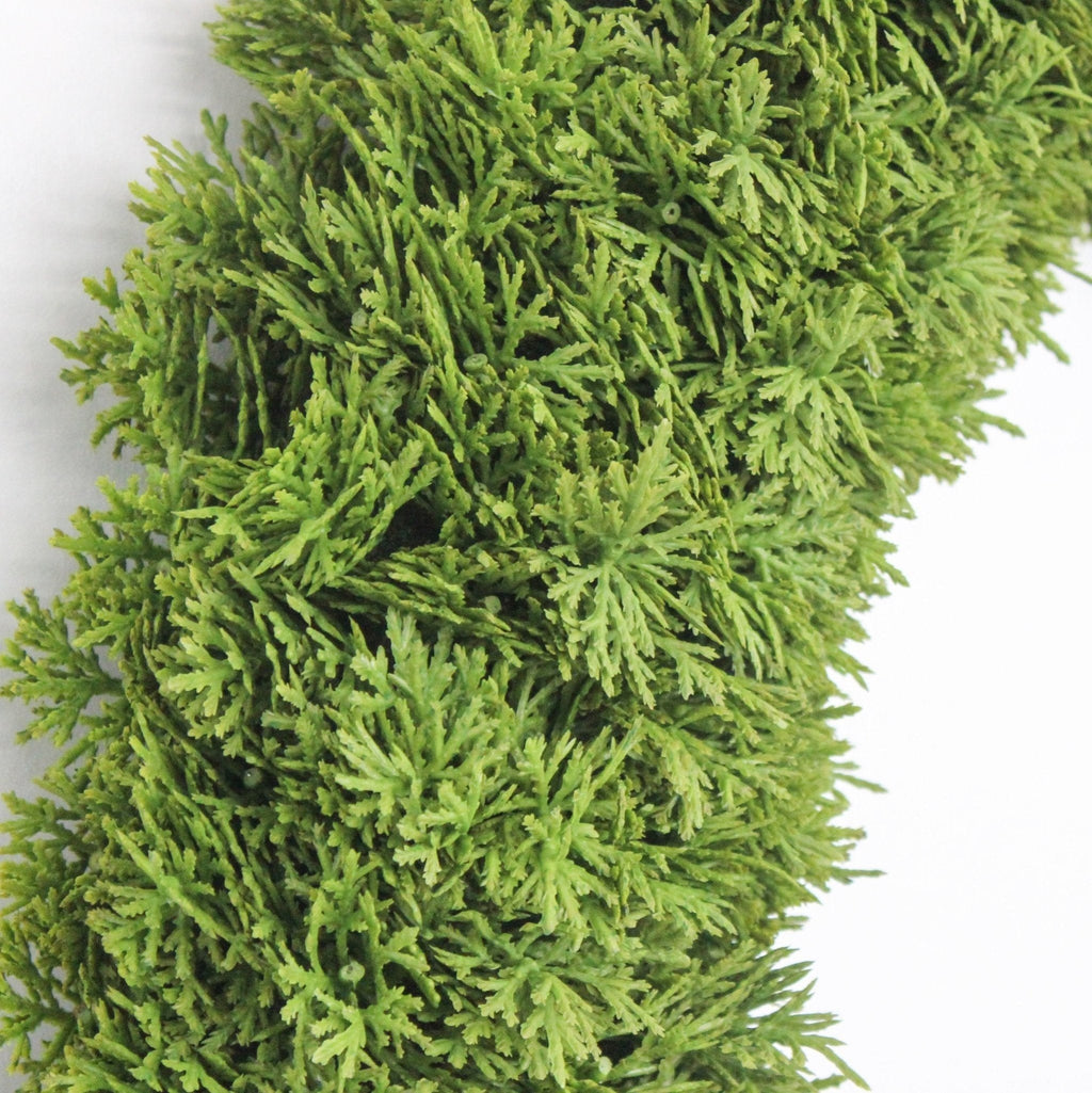 Oval Faux Cedar Wreath | 30.5-inch