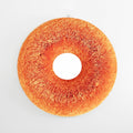 Pumpkin-Orange Coffee Filter Wreath